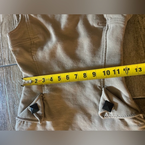 🤎🍁Zara Woman Wool Blend Casual Dress Size XS Tan🤎🍁 - Picture 3 of 10